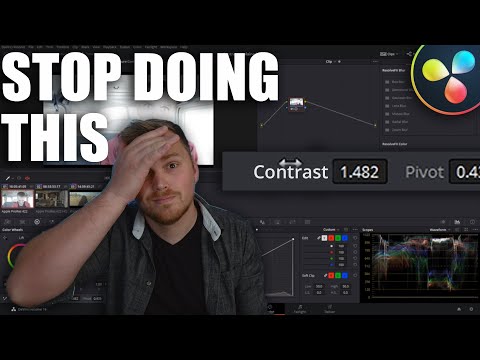 You're Adding Contrast Wrong - DaVinci Resolve 16 Tutorial
