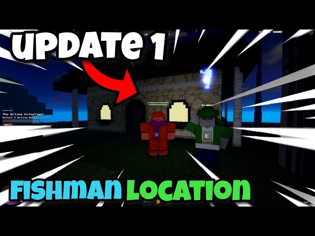 Pixel Piece Fishman Karate: How to get & map location