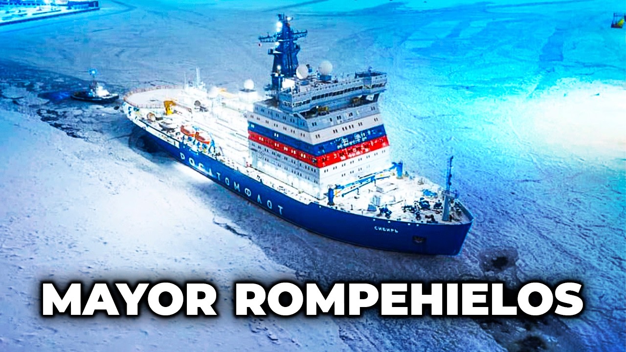 El Titán de los Mares Helados: ¿Cómo Funciona el Rompehielos Más Grande del Mundo?