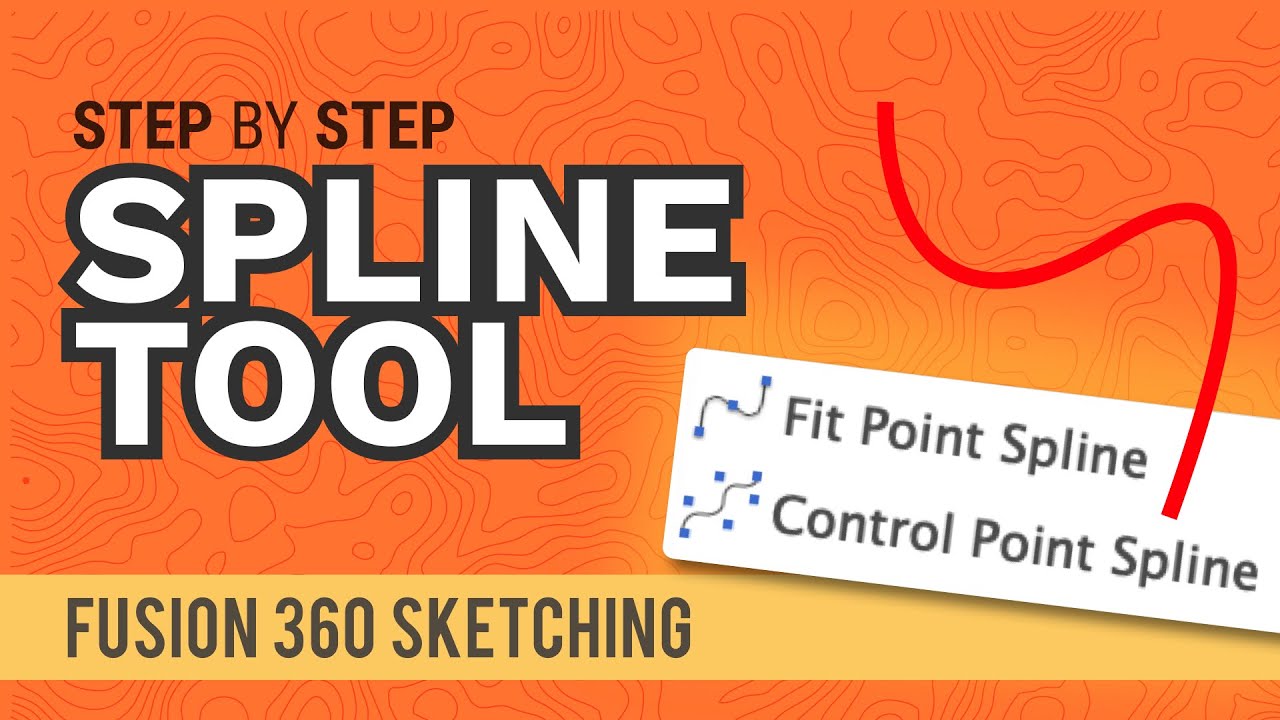 How to Create Fit Point Splines and Control Point Splines in Fusion 360 