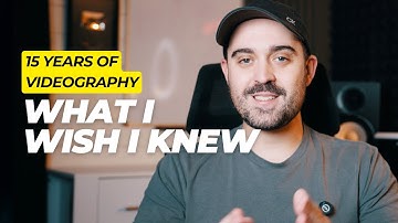 Als videograaf zou ik dit tegen mijn jongere zelf zeggen