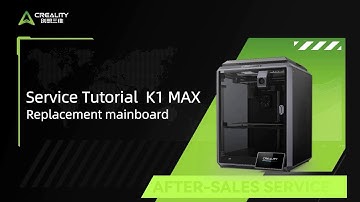 Service Tutorial K1 MAX Replacement mainboard