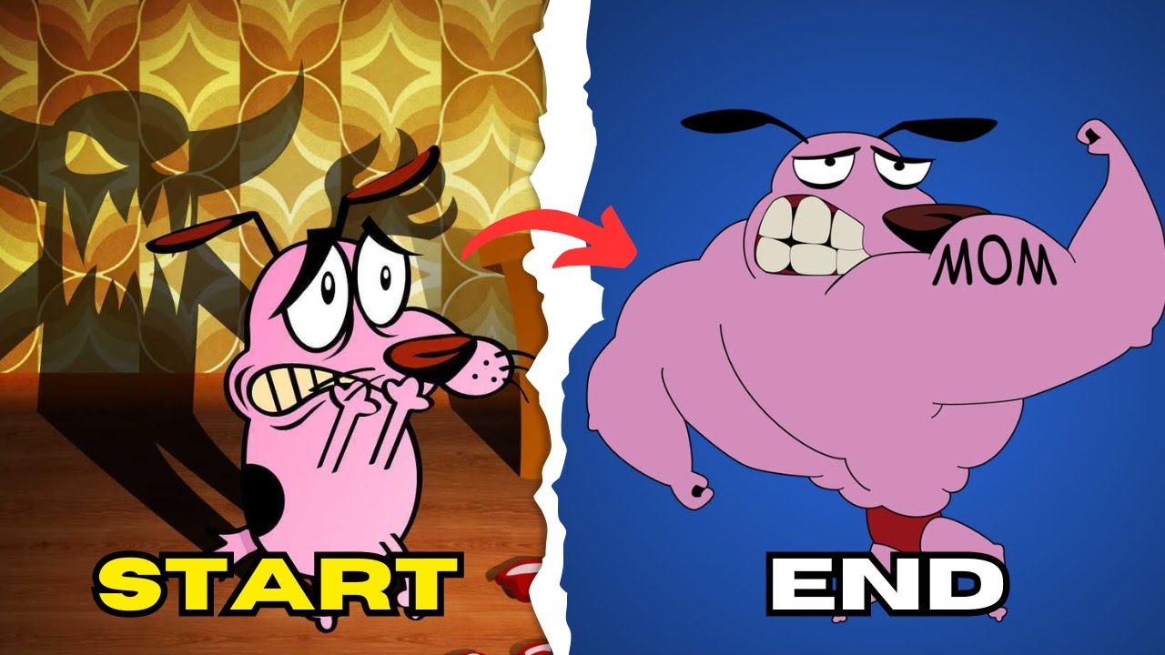 Courage The Cowardly Dog From Beginning To End (Recap)