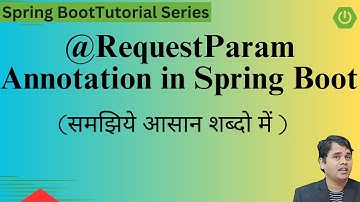 #9 @RequestParam Annotation in Spring Boot | Query String in Spring Boot | Spring Boot Tutorial