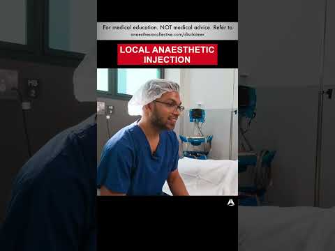 Video: Kokio tipo anestezijos metu sritis yra neskausminga?