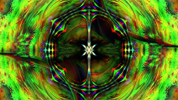 Mandelbulb 3D Deep Jungle glitch smooth