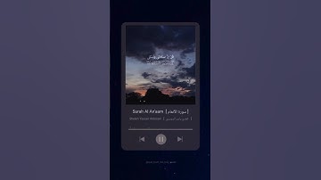 #سورة_الأنعام #ياسر_الدوسري #القرآن_الكريم  #quran #explore #deen #muslim #tiktok #youtube