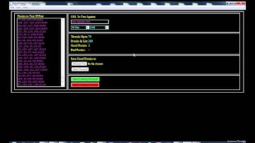 Rapid Proxy Tester - Public Proxy Tester