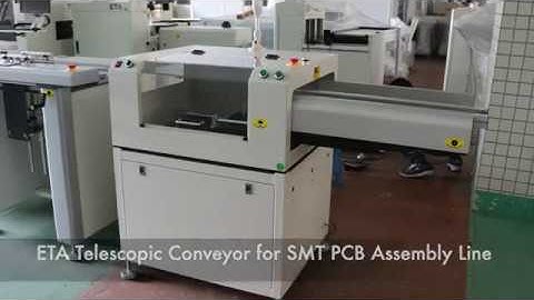 I.C.T Telescopic Conveyor for SMT PCB Assembly Line