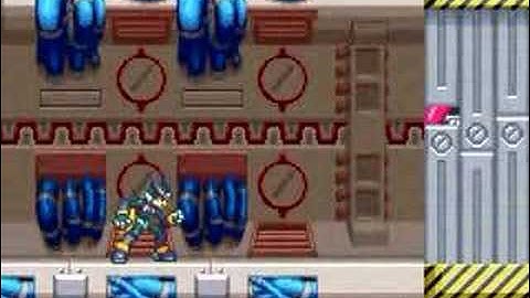 Megaman Zero 4 SpeedRun Hard Mode Intro Stage 1 0:57