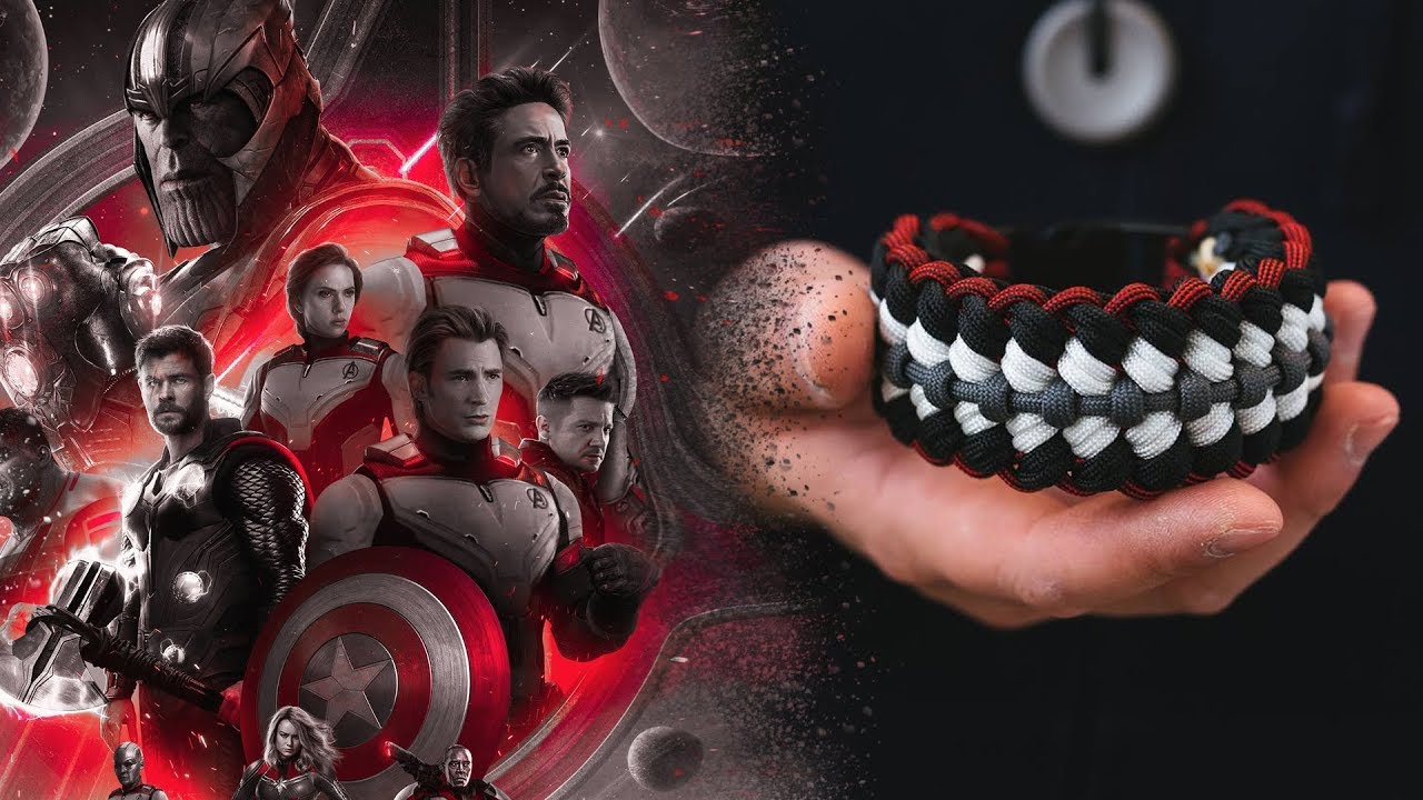 Marvel Paracord Bracelet #7 Nebula Inspired 