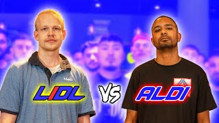 LIDL vs. ALDI (KRANKES BATTLE) Big Difference 🔥🔥🔥