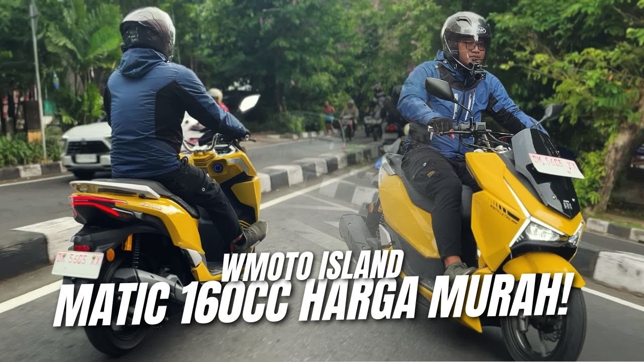 Testride WMOTO ISLAND 160 | MATIC 160CC Termurah?