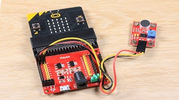 【micro:bit系列】教學 micro:bit 麥克風感測器 模組 ｜堃喬小學堂