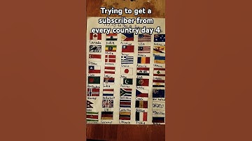 Trying to get a subscriber from every country day 4 #drawing #countrys #flags #geography