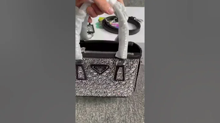 Prada Mini Galleria Crystal-embellished Tote Bag #tidelocker #luxury #fashion #luxurylife #prada