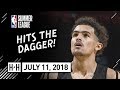 Trae Young Full Highlights vs Pacers (2018.07.11) NBA Summer League - 23 Pts, 8 Ast - DAGGER!