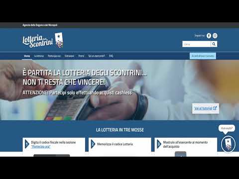 Video Estrazioni lotteria degli scontrini: come controllare... - youtube