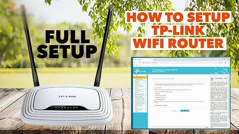 TP link WIFI router setup, unboxing and configuration - TL-WR840n 🔥🔥