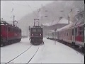 Winter auf der Rübelandbahn am 21.12.2001