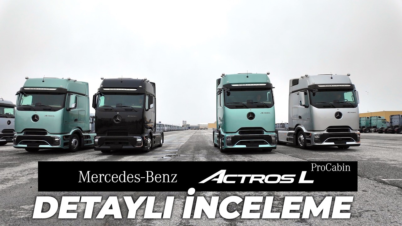 Путешествие в мир нового Mercedes-Benz Actros L  | Подробности, о которых вы никогда не слышали!