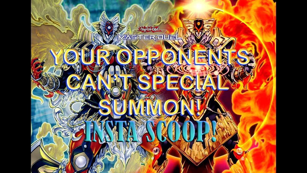 YU-GI-OH! AGENTS DECK! LOCK YOUR OPPONENTS FROM SPECIAL SUMMONING/Banish And Destroy!/Master Duel