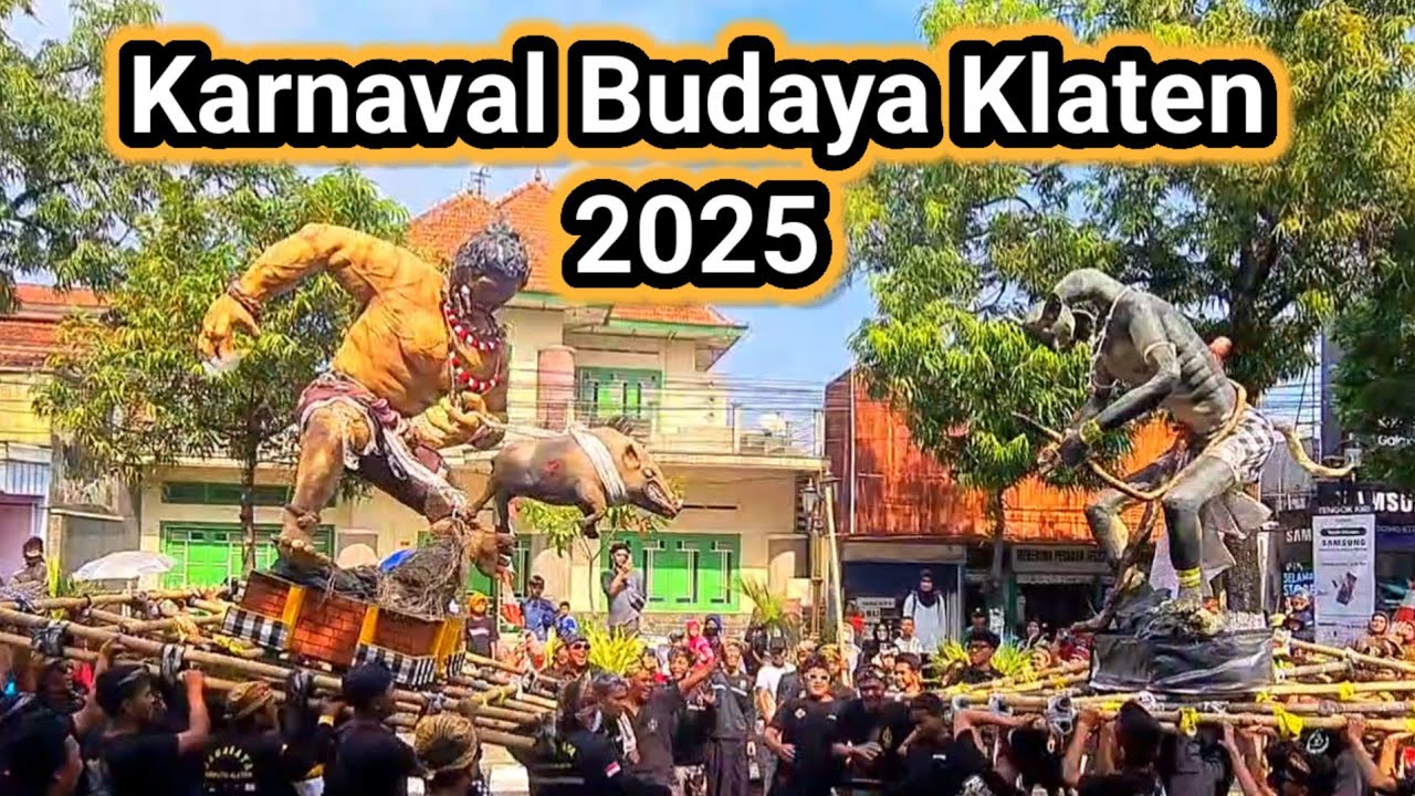 Karnaval budaya klaten 2025 || Senin 18 Agustus 2025