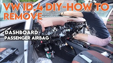 VW ID.4 DIY – Dashboard & Deployed Passenger Airbag Removal | Step-by-Step Guide