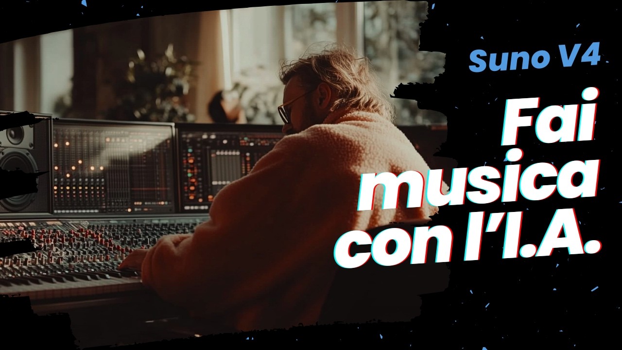 Suno è il miglior software per fare musica e creare canzoni con l'intelligenza artificiale generativa. 3 YouTube player