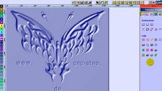 CAD/CAM Software ConstruCAM-3D Videoanleitung für cnc fräsen mit CNC Fräsmaschinen und CNC Graviermaschinen.