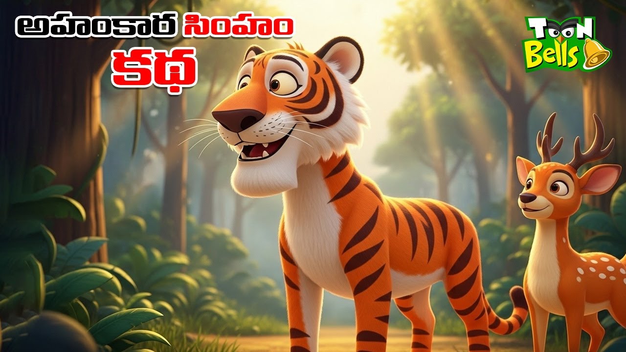 అహంకార సింహం | Arrogant Lion | తెలుగు కథలు | Stories in Telugu | నీతి కథలు | Toon Bells Telugu