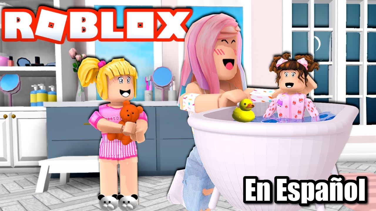 Roblox Rutina De Noche Con Mi Nueva Bebe Y Goldie Titi Juegos Youtube