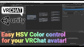 HSV Control Tutorial for VRChat avatars (Unity)