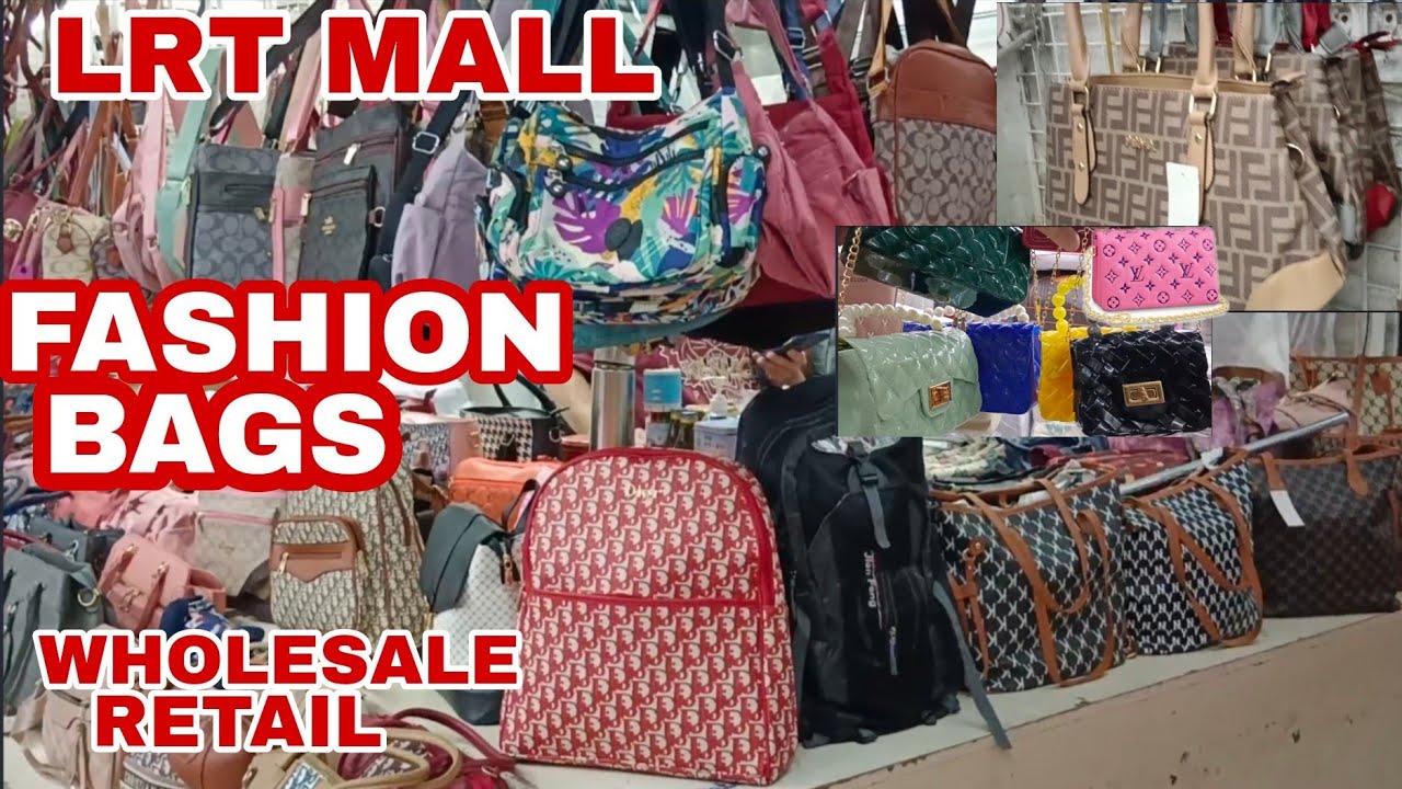 LRT MALL FASHION BAGS WHOLESALE RETAIL#baclaran #pasaycity - YouTube