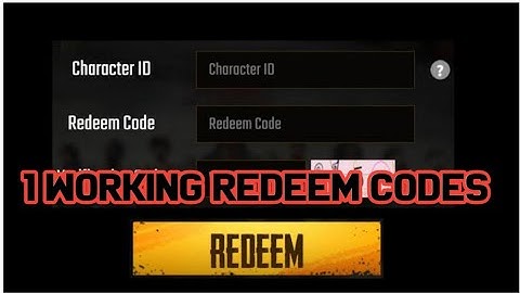 TODAY NEW REDEEM CODE PUBG MOBILE PUBG Mobile 1 Working  Redeem Code | 100% Working Live Proof 2022