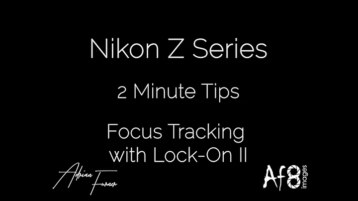 NIKON Z SERIES - 2 MINUTE TIPS #113 = Focus Tracking with Lock-On Pt 2