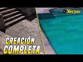 CREACIÓN DE PISCINA DE PRINCIPIO A FIN (Video resumen)
