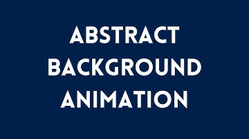 Yellow Triangle Abstract Background Animation