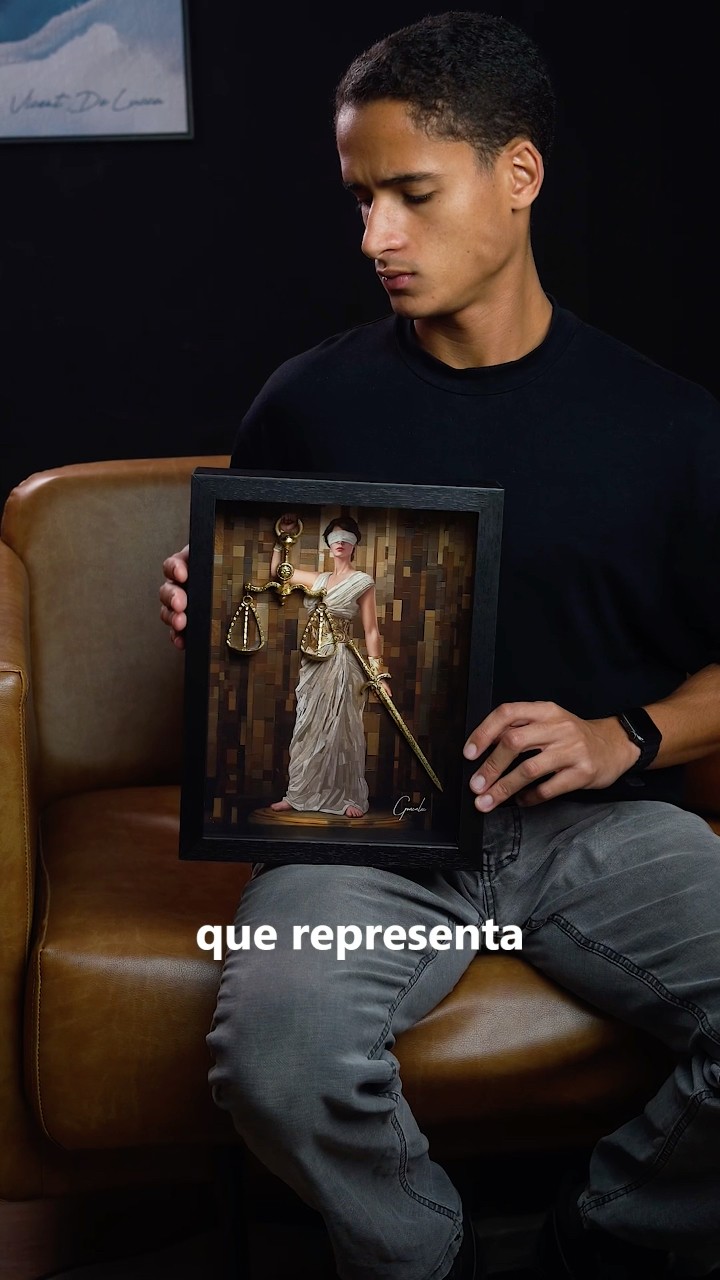 Vídeo de Themis, Dama da Justiça