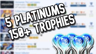 Every Trophy and Platinum I Earned Last Month