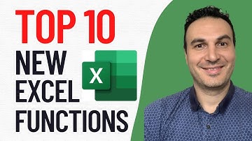 Top 10 NEW EXCEL FUNCTIONS to Boost Your Productivity in 2024