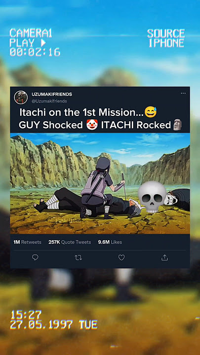 😂 ITACHI ON 1st MISSION...😂 GUY SHOCKED 🤡 ITACHI ROCKED 🗿#itachi #guy #narutoshippuden