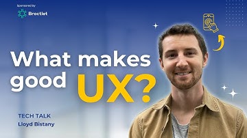 Codesmith Tech Talks: UX, UI & Development by Lloyd Bistany sponsored by Bractlet