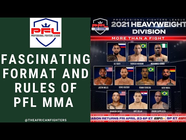 PFL format, explained: Breaking down MMA league season, points, playoff  system & more