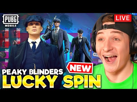 Omg! Peaky Blinders In Pubg Mobile! Lucky Spin Live
