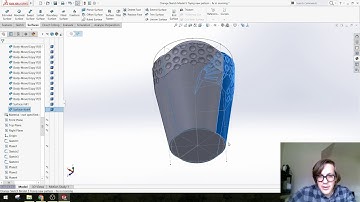 OSU Design 3450.01 - Lesson 03 - Candles - Solidworks Surface Modeling