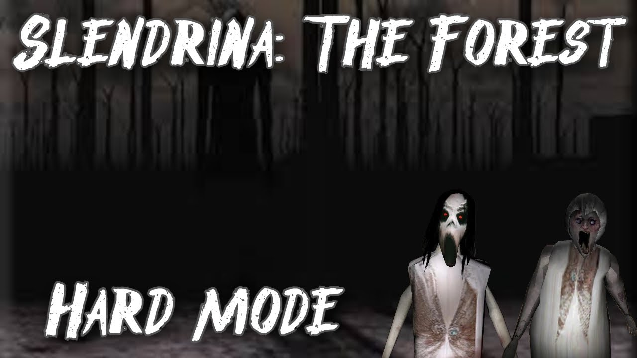 Slendrina: The Forest In Hard Mode Full Gameplay 