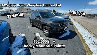 Is The 2024 Jeep Grand Cherokee Limited a good 2-Row SUV for $52,000?