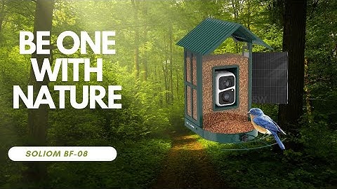 Get a Soliom Smart Bird Feeder!