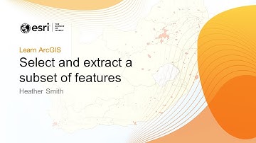 Select and extract a subset of features